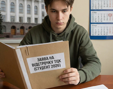 Відстрочка для студента 2026: як не отримати повістку